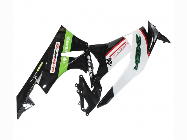 2009-2012 White Red Black Green Kawasaki ZX6R Motorcycle Fairings Canada