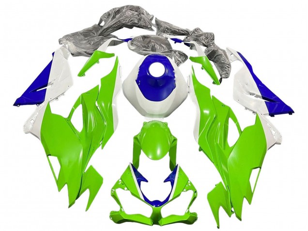 2019-2022 White Blue Green Kawasaki ZX6R Motorcycle Fairings Canada