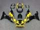 2019-2022 Yellow Matte Black Kawasaki ZX6R Motorcycle Fairings Canada