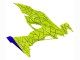 2019-2022 Blue Yellow Kawasaki ZX6R Motorcycle Fairings Canada