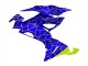 2019-2022 Blue Yellow Kawasaki ZX6R Motorcycle Fairings Canada