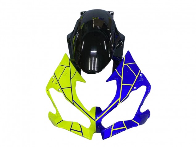 2019-2022 Blue Yellow Kawasaki ZX6R Motorcycle Fairings Canada