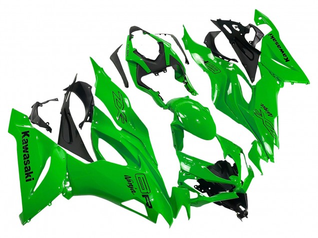 2019-2022 Green Kawasaki ZX6R Motorcycle Fairings Canada