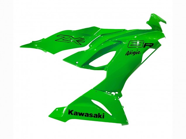 2019-2022 Green Kawasaki ZX6R Motorcycle Fairings Canada