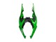 2019-2022 Green Kawasaki ZX6R Motorcycle Fairings Canada