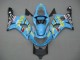 2000-2002 Light Blue Yellow Black Motul Rizla Suzuki GSXR1000 Motorcycle Fairings Canada