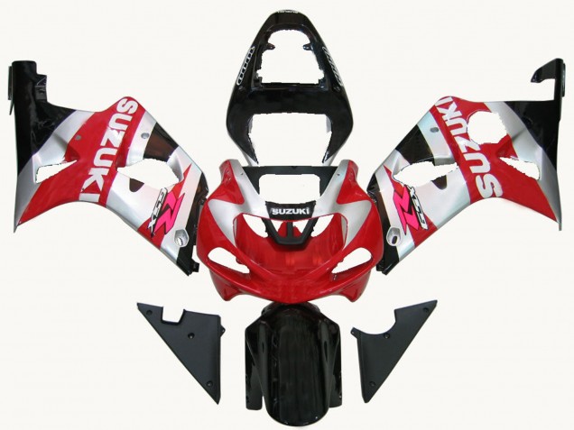 2000-2002 Red Silver White Black Suzuki GSXR1000 Motorcycle Fairings Canada