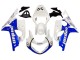 2000-2002 White Blue Jordan 59 Suzuki GSXR1000 Motorcycle Fairings Canada