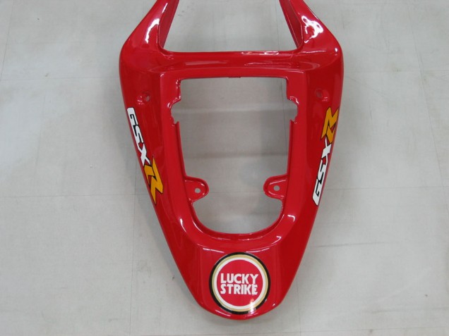 2000-2002 White Red Lucky Strike Suzuki GSXR1000 Motorcycle Fairings Canada
