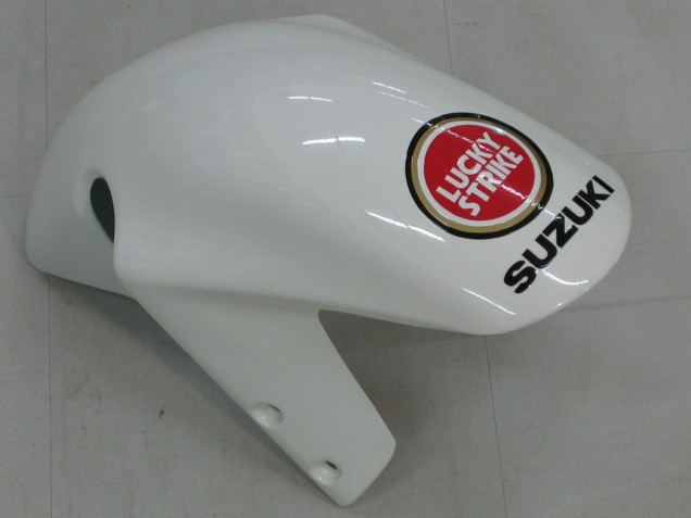 2000-2002 White Red Lucky Strike Suzuki GSXR1000 Motorcycle Fairings Canada