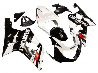 2000-2002 White Glossy Black Red Suzuki GSXR1000 Motorcycle Fairings Canada