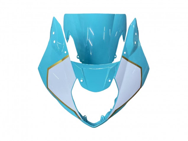 2003-2004 White Light Blue Gold Suzuki GSXR 1000 Motorcycle Fairings Canada