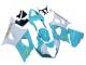 2003-2004 White Light Blue Gold Suzuki GSXR 1000 Motorcycle Fairings Canada
