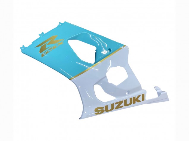 2003-2004 White Light Blue Gold Suzuki GSXR 1000 Motorcycle Fairings Canada