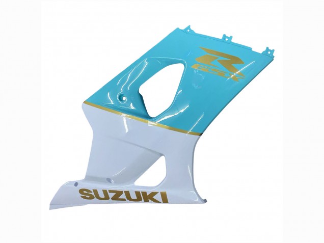 2003-2004 White Light Blue Gold Suzuki GSXR 1000 Motorcycle Fairings Canada