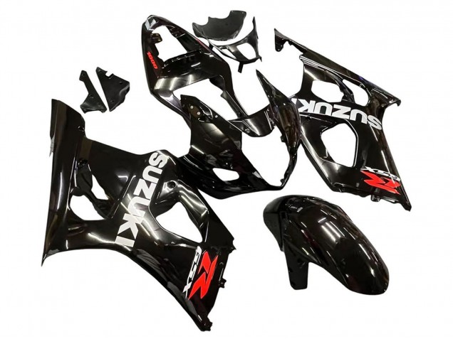 2003-2004 Glossy Black White Red Decals Suzuki GSXR 1000 Motorcycle Fairings Canada