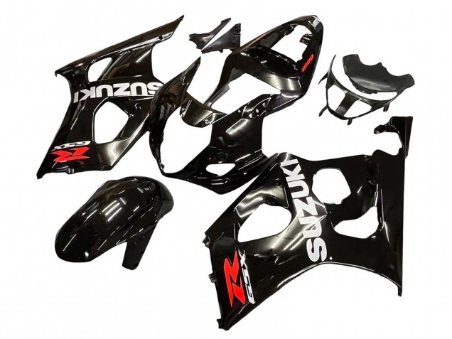 2003-2004 Glossy Black White Red Decals Suzuki GSXR 1000 Motorcycle Fairings Canada