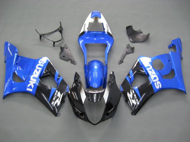 2003-2004 Blue White Black Suzuki GSXR 1000 Motorcycle Fairings Canada