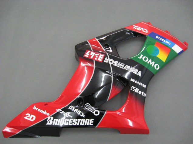 2003-2004 Red Yellow Blue Green Black JOMO Suzuki GSXR 1000 Motorcycle Fairings Canada
