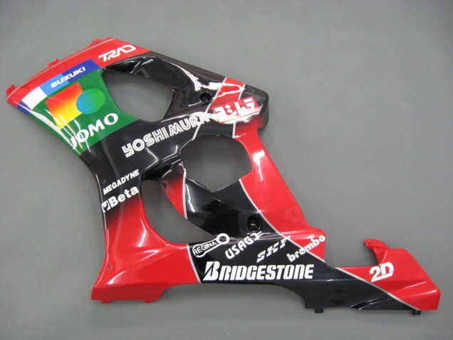 2003-2004 Red Yellow Blue Green Black JOMO Suzuki GSXR 1000 Motorcycle Fairings Canada