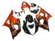2003-2004 Burnt Orange Glossy Black Suzuki GSXR 1000 Motorcycle Fairing Canada