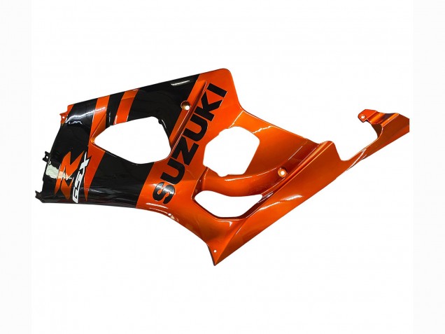 2003-2004 Burnt Orange Glossy Black Suzuki GSXR 1000 Motorcycle Fairing Canada