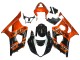 2003-2004 Burnt Orange Glossy Black Suzuki GSXR 1000 Motorcycle Fairing Canada