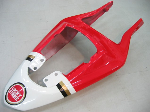 2003-2004 White Red Motul Lucky Strike Suzuki GSXR 1000 Motorcycle Fairings Canada