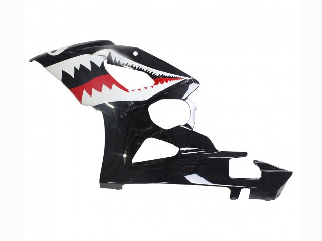 2005-2006 Glossy Black Red White Shark Suzuki GSXR 1000 Motorcycle Fairings Canada