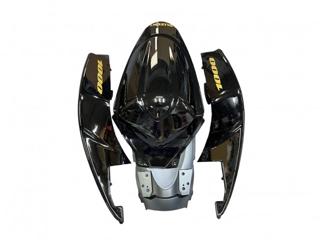 2005-2006 Glossy Black Gold Decal Suzuki GSXR 1000 Motorcycle Fairings Canada