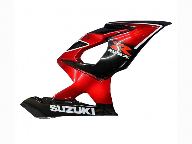 2005-2006 Red Glossy Black Suzuki GSXR 1000 Motorcycle Fairings Canada