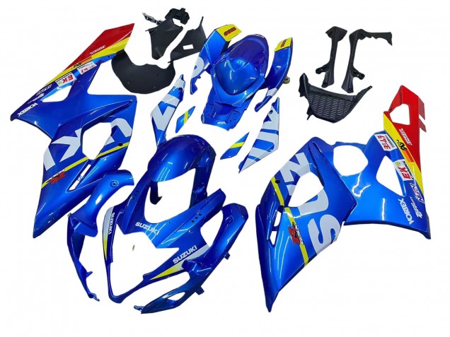 2005-2006 Blue Yellow Red White Suzuki GSXR 1000 Motorcycle Fairings Canada
