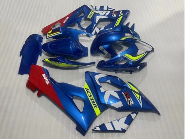 2005-2006 Blue Yellow Red Motul Ecstar Suzuki GSXR 1000 Motorcycle Fairings Canada
