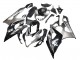 2005-2006 Glossy Black Grey Suzuki GSXR 1000 Motorcycle Fairings Canada