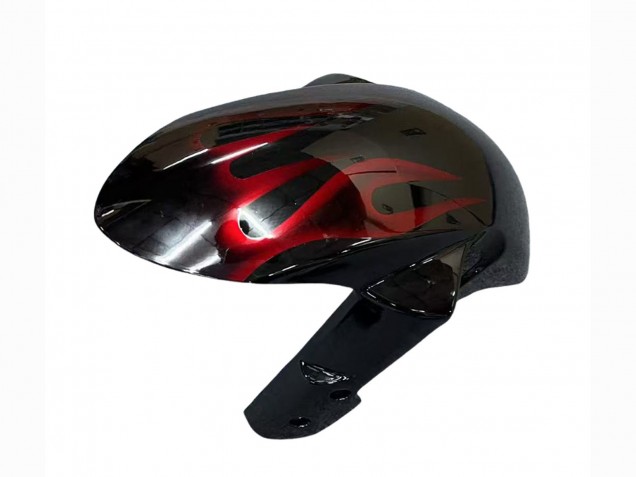2007-2008 Black Red Flame Suzuki GSXR 1000 Motorcycle Fairings Canada