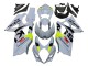 2007-2008 Light Grey Green Black Suzuki GSXR 1000 Motorcycle Fairings Canada