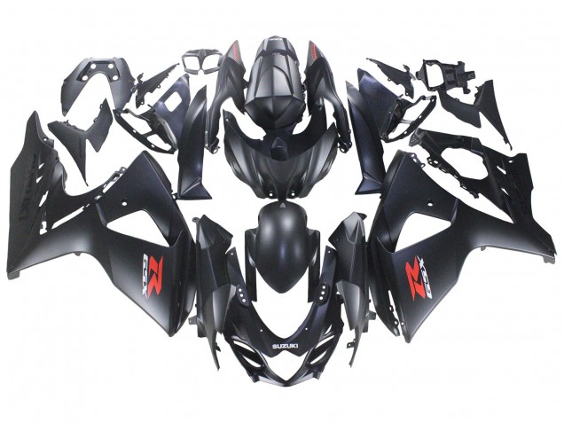 2007-2008 Matte Black Red Decal Suzuki GSXR 1000 Motorcycle Fairings Canada