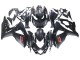 2007-2008 Matte Black Red Decal Suzuki GSXR 1000 Motorcycle Fairings Canada