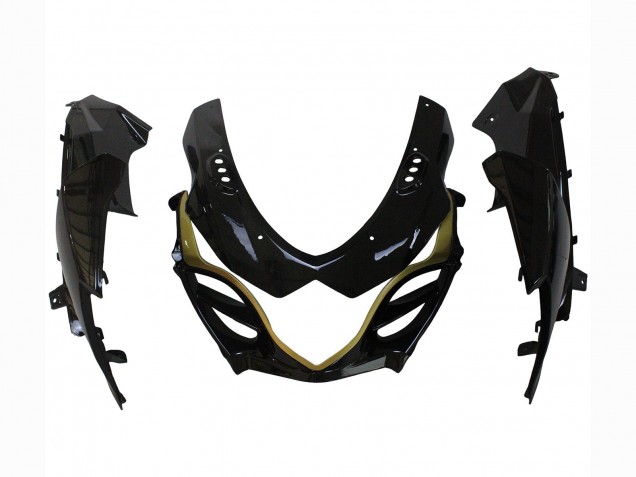 2009-2016 Glossy Black Gold Suzuki GSXR 1000 Motorcycle Fairings Canada