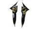 2009-2016 Glossy Black Gold Suzuki GSXR 1000 Motorcycle Fairings Canada