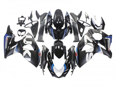 2009-2016 Matte Black White Blue Suzuki GSXR 1000 Motorcycle Fairings Canada