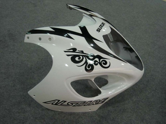 1996-2007 White Black Corona Suzuki GSXR 1300 Hayabusa Motorcycle Fairings Canada