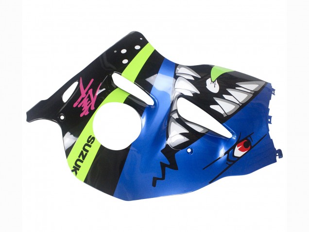 1996-2007 Blue Green Shark 46 Suzuki GSXR 1300 Hayabusa Motorcycle Fairings Canada