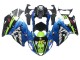 1996-2007 Blue Green Shark 46 Suzuki GSXR 1300 Hayabusa Motorcycle Fairings Canada