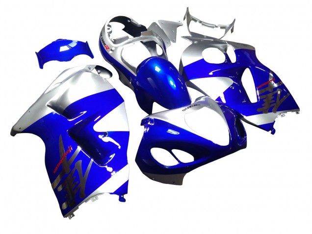 1996-2007 Blue Silver Hayabusa Suzuki GSXR 1300 Hayabusa Motorcycle Fairings Canada