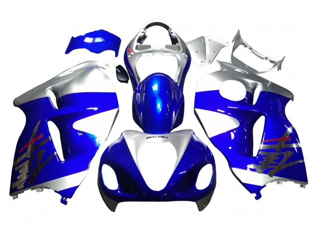1996-2007 Blue Silver Hayabusa Suzuki GSXR 1300 Hayabusa Motorcycle Fairings Canada