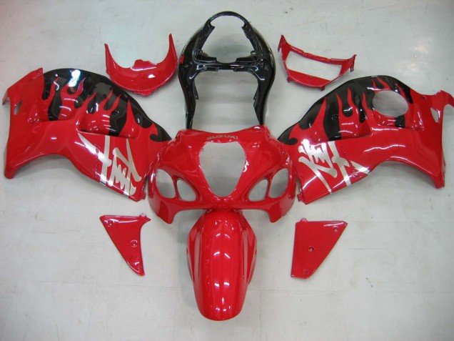 1996-2007 Red Black Suzuki GSXR 1300 Hayabusa Motorcycle Fairings Canada