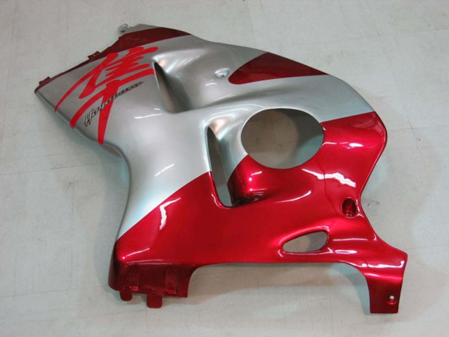 1996-2007 Silver Red Hayabusa Suzuki GSXR 1300 Hayabusa Motorcycle Fairings Canada