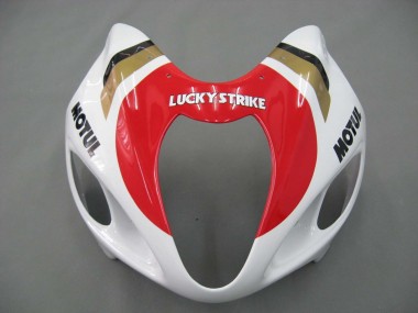1996-2007 White Red Motul Suzuki GSXR 1300 Hayabusa Motorcycle Fairings Canada