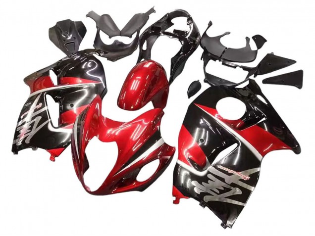 1996-2007 Red Glossy Black Hayabusa Suzuki GSXR 1300 Hayabusa Motorcycle Fairings Canada
